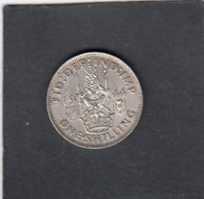 Beschrijving: 1 Shilling  GEORGIUS VI  